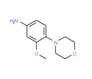 (3-methoxy-4-morpholin-4-ylphenyl)amine - chemical structure image