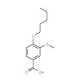 3-Methoxy-4-(pentyloxy)benzoic acid - chemical structure image