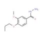 3-methoxy-4-propoxybenzohydrazide - chemical structure image