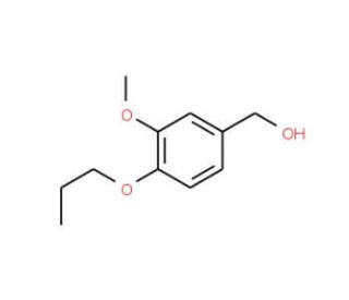 (3-methoxy-4-propoxyphenyl)methanol (CAS 103859-81-0) - chemical structure image