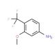 3-Methoxy-4-(trifluoromethyl)phenylamine - chemical structure image