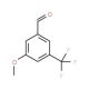 3-Methoxy-5-(trifluoromethyl)benzaldehyde (CAS 56723-86-5) - chemical structure image