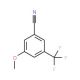 3-Methoxy-5-(trifluoromethyl)benzonitrile - chemical structure image