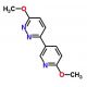 3-methoxy-6-(6-methoxy-3-pyridyl)pyridazine (CAS 1015481-14-7) - chemical structure image