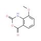 3-Methoxy-isatoic anhydride (CAS 34954-65-9) - chemical structure image