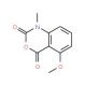 3-Methoxy-N-methylisatoic anhydride (CAS 91105-97-4) - chemical structure image