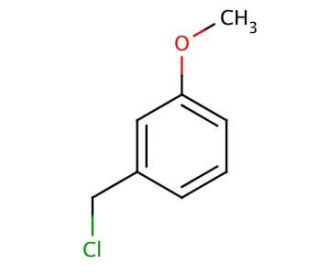3-Methoxybenzyl chloride (CAS 824-98-6) - chemical structure image