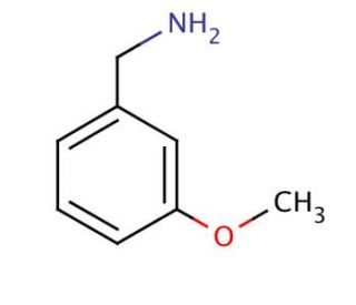 3-Methoxybenzylamine (CAS 5071-96-5) - chemical structure image