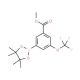 3-Methoxycarbonyl-5-trifluoromethoxylphenylboronic acid, pinacol ester (CAS 1150561-63-9) - chemical structure image