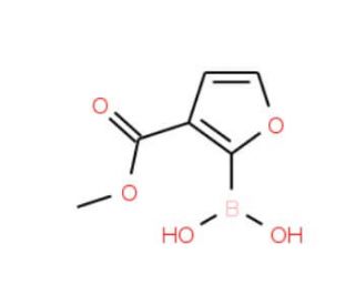 3-(Methoxycarbonyl)furan-2-boronic acid (CAS 868286-61-7) - chemical structure image