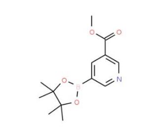 3-(Methoxycarbonyl)pyridine-5-boronic acid, pinacol ester (CAS 1025718-91-5) - chemical structure image