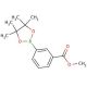 3-Methoxycarbonylphenylboronic acid pinacol ester (CAS 480425-35-2) - chemical structure image
