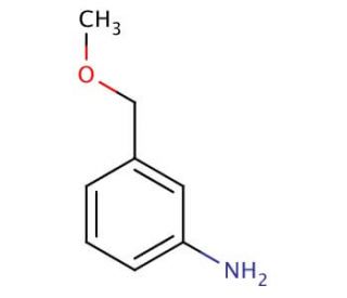 3-(methoxymethyl)aniline (CAS 53473-83-9) - chemical structure image