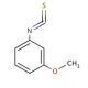 3-Methoxyphenyl isothiocyanate (CAS 3125-64-2) - chemical structure image