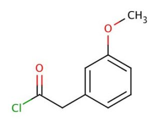 3-Methoxyphenylacetyl chloride (CAS 6834-42-0) - chemical structure image