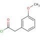 3-Methoxyphenylacetyl chloride (CAS 6834-42-0) - chemical structure image