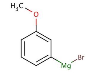 3-Methoxyphenylmagnesium bromide solution (CAS 36282-40-3) - chemical structure image