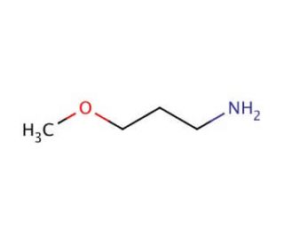 3-Methoxypropylamine (CAS 5332-73-0) - chemical structure image