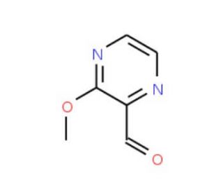 3-Methoxypyrazine-2-carbaldehyde (CAS 63874-90-8) - chemical structure image