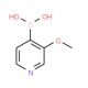3-Methoxypyridine-4-boronic acid (CAS 1008506-24-8) - chemical structure image