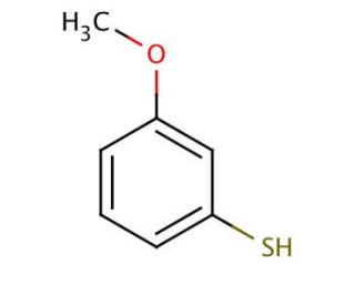 3-Methoxythiophenol (CAS 15570-12-4) - chemical structure image