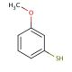 3-Methoxythiophenol (CAS 15570-12-4) - chemical structure image