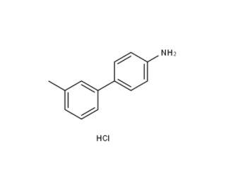 3-methyl-1,1&prime;-biphenyl-4-amine hydrochloride (CAS 811842-51-0) - chemical structure image