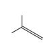 3-Methyl-1,2-butadiene (CAS 598-25-4) - chemical structure image
