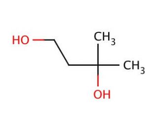 3-Methyl-1,3-butanediol (CAS 2568-33-4) - chemical structure image