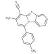 3-methyl-1-(4-methylphenyl)pyrido[1,2-a]benzimidazole-4-carbonitrile - chemical structure image