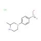 3-Methyl-1-(4-nitrophenyl)piperazine hydrochloride - chemical structure image