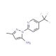 3-methyl-1-[5-(trifluoromethyl)pyridin-2-yl]-1H-pyrazol-5-amine - chemical structure image