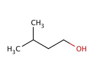 3-Methyl-1-butanol (CAS 123-51-3) - chemical structure image