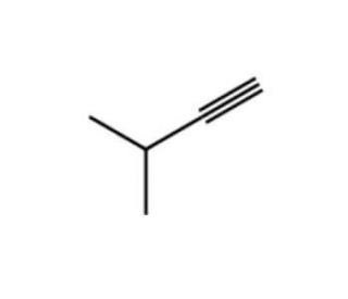 3-Methyl-1-butyne (CAS 598-23-2) - chemical structure image