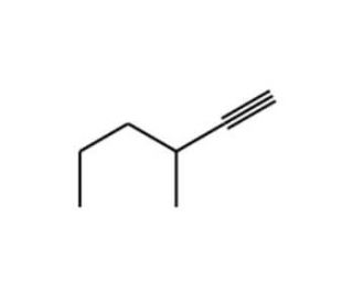 3-Methyl-1-hexyne (CAS 40276-93-5) - chemical structure image