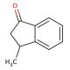 3-Methyl-1-indanone (CAS 6072-57-7) - chemical structure image