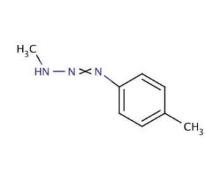 3-Methyl-1-(p-tolyl)triazene (CAS 21124-13-0) - chemical structure image