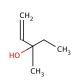 3-Methyl-1-penten-3-ol (CAS 918-85-4) - chemical structure image