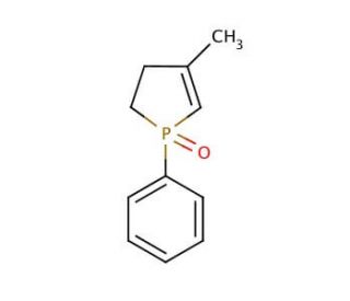 3-Methyl-1-phenyl-2-phospholene 1-oxide (CAS 707-61-9) - chemical structure image