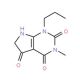 3-methyl-1-propyl-6,7-dihydro-1H-pyrrolo[2,3-d]pyrimidine-2,4,5(3H)-trione - chemical structure image