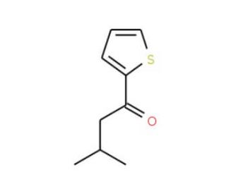 3-methyl-1-(thiophen-2-yl)butan-1-one - chemical structure image