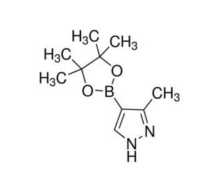3-Methyl-1H-pyrazole-4-boronic acid pinacol ester (CAS 936250-20-3) - chemical structure image