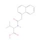 3-methyl-2-[(1-naphthylacetyl)amino]butanoic acid - chemical structure image