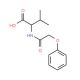 3-methyl-2-[(phenoxyacetyl)amino]butanoic acid (CAS 39864-48-7) - chemical structure image
