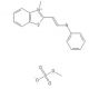 3-Methyl-2-[2-(phenylamino)ethenyl]benzothiazolium Methyl Sulfate - chemical structure image