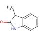 3-methyl-2,3-dihydro-1H-indol-2-one (CAS 1504-06-9) - chemical structure image