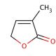 3-Methyl-2(5H)-furanone (CAS 22122-36-7) - chemical structure image