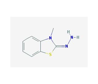 3-Methyl-2-benzothiazolinone hydrazone hydrochloride (CAS 149022-15-1) - chemical structure image