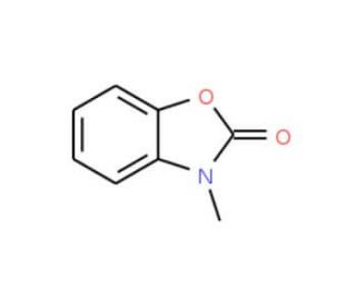3-Methyl-2-benzoxazolinone (CAS 21892-80-8) - chemical structure image