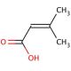 3-Methyl-2-butenoic acid (CAS 541-47-9) - chemical structure image